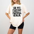 thumbnail image 2 of In My Fantasy Football Era Shirt for Women and Teens Funny Sports League T-Shirt Ivory Shirt Adult 2X-Large, 2 of 4