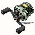 thumbnail image 2 of BIQIANWO Heavy Duty Baitcasting Fishing Reel - 20lb Max Drag, 7.2:1 Gear Ratio, Ultra-Durable Aluminum & Stainless Steel Construction for Saltwater & Freshwater Fishing, Green, Perfect for Big Fish &, 2 of 9