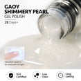 thumbnail image 3 of Esmalte de uñas GAOY Shimmer Gel 16 ml Translúcido Jelly Glitter, 3 of 5