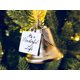 thumbnail image 4 of Decoración de campana de ángel de Navidad con adornos de ala de ángel de acero inoxidable $ Colgante de campana de ala de árbol de Navidad $ Campana de Navidad de acero inoxidable Decoración de, 4 of 4