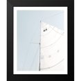thumbnail image 2 of Straatsma, Leah 12x14 Black Modern Framed Museum Art Print Titled - Sailboat, 2 of 5