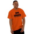 thumbnail image 3 of Dad Knows A lot Grandpa Everything Men's Graphic T Shirt Tees Brisco Brands X, 3 of 6