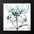 thumbnail image 2 of Koetsier, Albert 20x20 Black Modern Framed Museum Art Print Titled - Crystalized Floral, 2 of 5