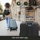 thumbnail image 3 of Juego de 2 piezas Luggage Kenneth Cole REACTION Out of Bounds, negro, 3 of 6