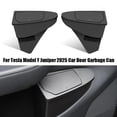 thumbnail image 2 of Custom Fit Car Trash Can for Model Y Front Door Storage, Silicone Car Organizer & Garbage Bin, Leakproof & Odor-Free, Easy Access Vehicle Interior Accessories, 2 of 8