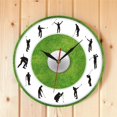 thumbnail image 4 of Figura de Golfista de Dibujos Animados, Relojes de Pared de Hierba Pulgadas para Decoración de Cocina, Divertido perfecl Reloj de pared, 4 of 8