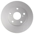 thumbnail image 6 of TRQ Front Premium Posi Ceramic Disc Brake Pad & Coated Rotor Kit Fits Select Tacoma, 6 of 6