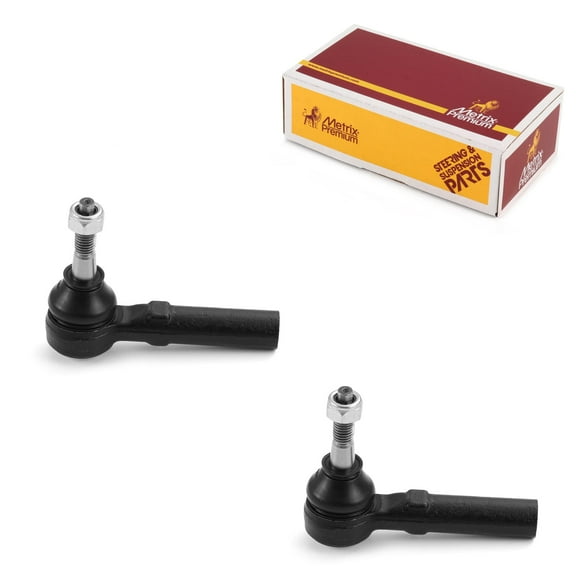 Metrix Premium Chassis Parts - 2 PC Front Outer Tie Rod End Kit Fits 08-11 Chevrolet HHR, 08-09 Captiva Sport, 08-10 Cobalt, 07-10 Pontiac G5, 06-09 Torrent, 07-09 Suzuki XL-7, ES800030