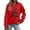 Red, variant on Cadancy Merry Christmas Sweatshirts for Women Plaid Xmas Tree Funny Print Pullover Tops Loose Crew Neck Long Sleeve Holiday Shirts Winter Vacation Party Outfits 2025