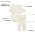 thumbnail image 3 of Bliss by Garanimals Baby 2-Piece Bodysuit and Legging Outfit Set, Sizes 0-12 Months, 3 of 5