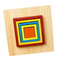 thumbnail image 1 of STARTIST Casse-Tête Géométriques Jouet Éducatif Forme Carrée, Casse-Tête en Bois, 1 of 9