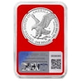 thumbnail image 2 of 2023-S Proof $1 American Silver Eagle NGC PF70UC FDI ALS Label Red Core, 2 of 2