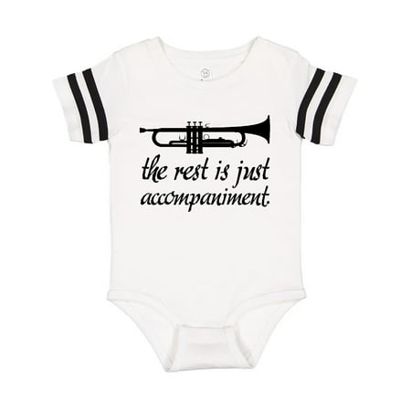 

Inktastic Trumpet Music Joke Gift Baby Boy or Baby Girl Bodysuit