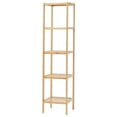thumbnail image 2 of KFFKFF Bamboo Display Stand with 5 Tiers, Compact Storage Solution, Organizer Shelf, Detached Flower Pot Stand, Multi-Functional Bamboo Rack Ideal for Bathrooms, Kitchens, and Homes, Eco-Friendly, 2 of 9
