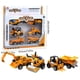 thumbnail image 1 of Juego de modelos de vehículos de ingeniería de aleación para excavadora, carretilla elevadora, máquina apiladora, modelo de coche sin batería, regalo para niños, 1 of 6