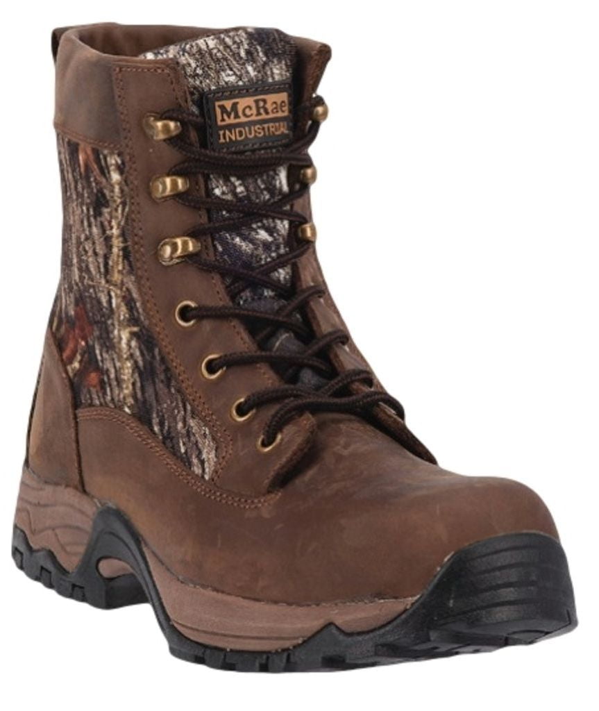 camo composite toe boots