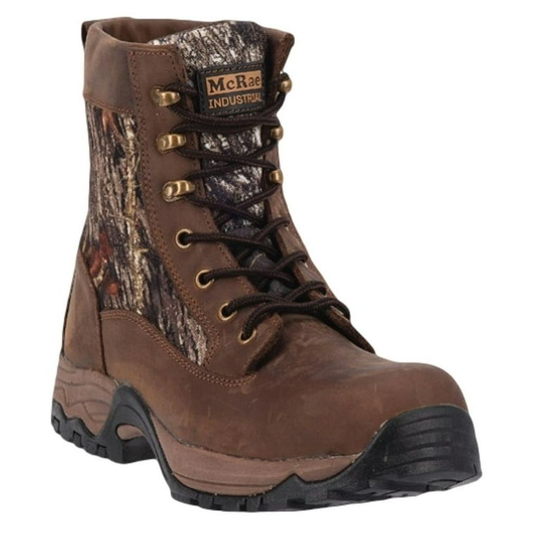 McRae Industrial Work Boots Men 6 Composite Toe Lace Camo MR86308 Walmart