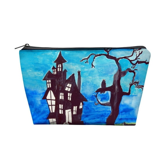 Betsy Drake Interiors Haunted House Pouch 8.5x6