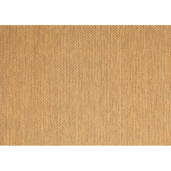 Ahgly Company Indoor Rectangle Abstract Orange Contemporary Area Rugs, 4' x 6'