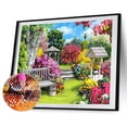 thumbnail image 2 of Wdftyju Kit de pintura de diamante 5D Flores de bricolaje Mosaico de diamante redondo completo Wdftyju 6dy5zz9ww7uy7dc6D03, 2 of 9