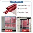 thumbnail image 1 of Insulation Window Film Solar Reflective Mirror Color Film Christmas Window Stickers Window Privacy Film 99% Uv Cut Vinyl Smtx, 1 of 5