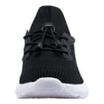 thumbnail image 4 of NEWMALL LITTLE KID Children Comfortable Casual Shoes Walking Shoes Athletic Slip On Knit Athletic Sneaker Size 1, Black, 4 of 8