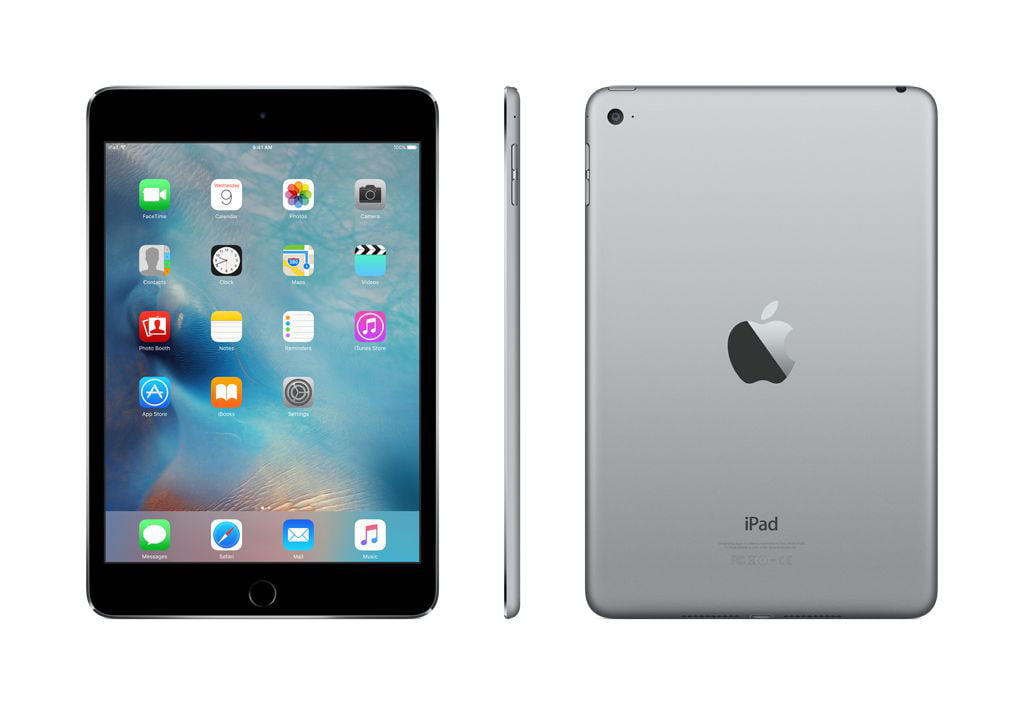 Apple iPad Mini 4 32GB Space Gray Wi-Fi MNY12LL/A - Walmart.com