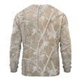 thumbnail image 6 of IAJDKMEK Men's Camouflage Long Sleeve Shirt - Waffle Knit Crew Neck, Camo Print Shirt for Men, Durable Everyday Shirts for Outdoor and Work,Khaki S, 6 of 6
