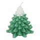thumbnail image 2 of Velas con forma de árbol de Navidad, exquisitas decoraciones de mesa perfumadas, velas navideñas para dormitorio, habitación, blanco y verde, 2 of 5