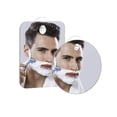 thumbnail image 2 of Cateissary Espejo de ducha sin niebla Espejo de afeitar colgante sin niebla Espejo de baño inastillable con ventosa Soporte de gancho de Juegos de accesorios de baño No.1, 2 of 6