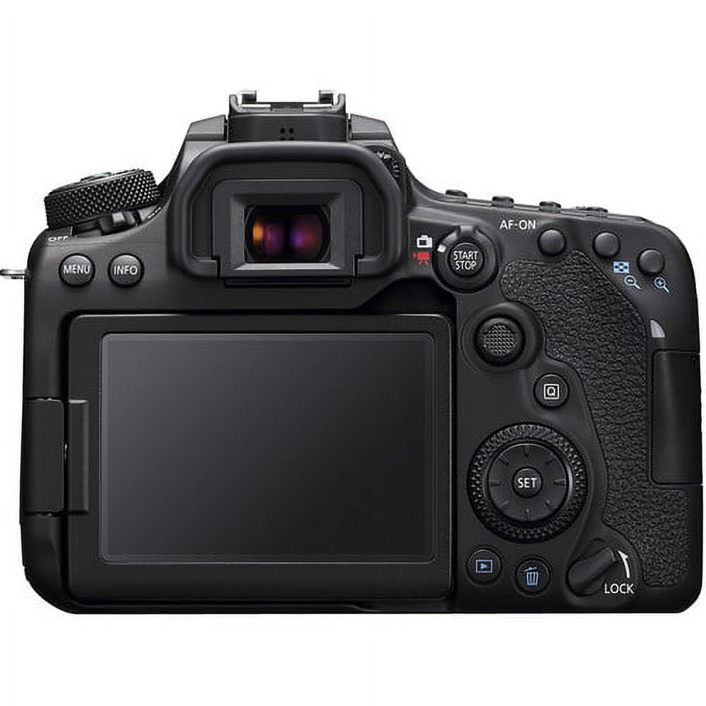 Canon EOS 90D DSLR Camera, 32.5 MP, 10 fps, 4K UHD Video, with 18