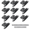 thumbnail image 1 of 10 Pcs Charnière de Placard Auto-Fermante, Charnières de Porte Robustes Noires, 1 of 10