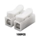 thumbnail image 2 of Toystoory Abrazaderas de conector de Cable rápido, 100 Uds., tira de luz LED enchufable para Terminal, reemplazo de Cables de cinta eléctrica, Electrodomésticos, 2 of 6