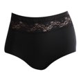 thumbnail image 1 of Pantaleta Bras Jade para Mujer, Encaje en Cintura Negro Talla EG, 1 of 3