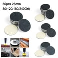thumbnail image 4 of 50Pcs 25mm Sandpaper Disk Electric Nail File Callus Dead Skin Remover Pedicure 180Grit, 4 of 8