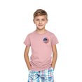 thumbnail image 6 of Kids Independence Day Graphic Tee Boys Girls American Flag Graphic T-Shirt Cute Round Neck Short Sleeve Cotton Top Pink 3-4 Years, 6 of 6
