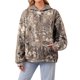 thumbnail image 1 of Sudadera con capucha Anoumcy Maple Leaf Camo Fleece para mujer, color marrón M, 1 of 8