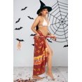 thumbnail image 3 of HAPPY BAY Women's Bikini Wrap Bathing suit Halloween Skull Beach Wraps Swimsuit Skirt Sarong Skirts for Women One Size Plus Caribbean Pirates, Red, 3 of 5