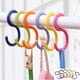 thumbnail image 2 of 12pcs S Shaped Colorded Plastic Hanging Hooks, plastic s hooks for hanging, Shirt/Towel/Dress/Clothes Hanger Hook Home Kitchen Accessories f74, 2 of 5