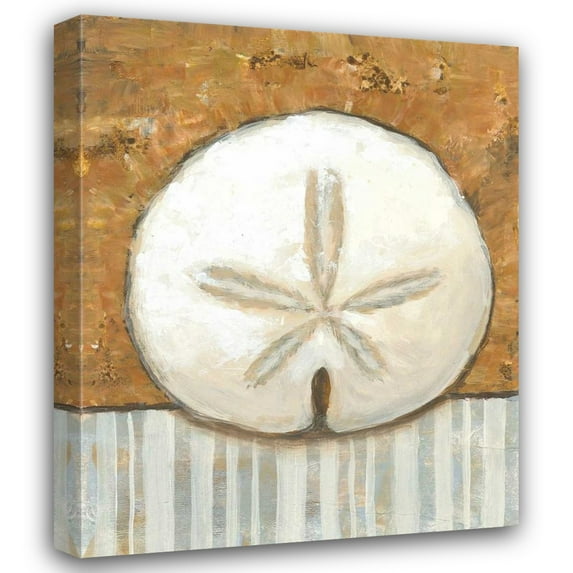K. Bates 28x34 Gallery Wrapped Canvas Wall Art Titled - Vintage Shell IV
