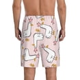 thumbnail image 3 of Bixox Men's Goose Queen printed lightweight casual shorts, soft sleep shorts with pockets., 3 of 7