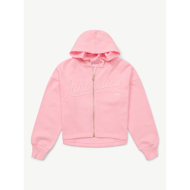 Justice Girls Full Zip Fleece Hoodie, Sizes XS - XLP - Walmart.com