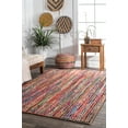 thumbnail image 3 of Aleen Braided Cotton/ Jute Multi 4' x 6' Area Rug, 3 of 3