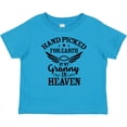 thumbnail image 3 of Inktastic Handpicked for Earth by My Granny in Heaven with Angel Wings Boys or Girls Baby T-Shirt, 3 of 5