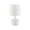 Powder Cloud White, variant on Modern Powder White Table Lamp with Touch Switch
