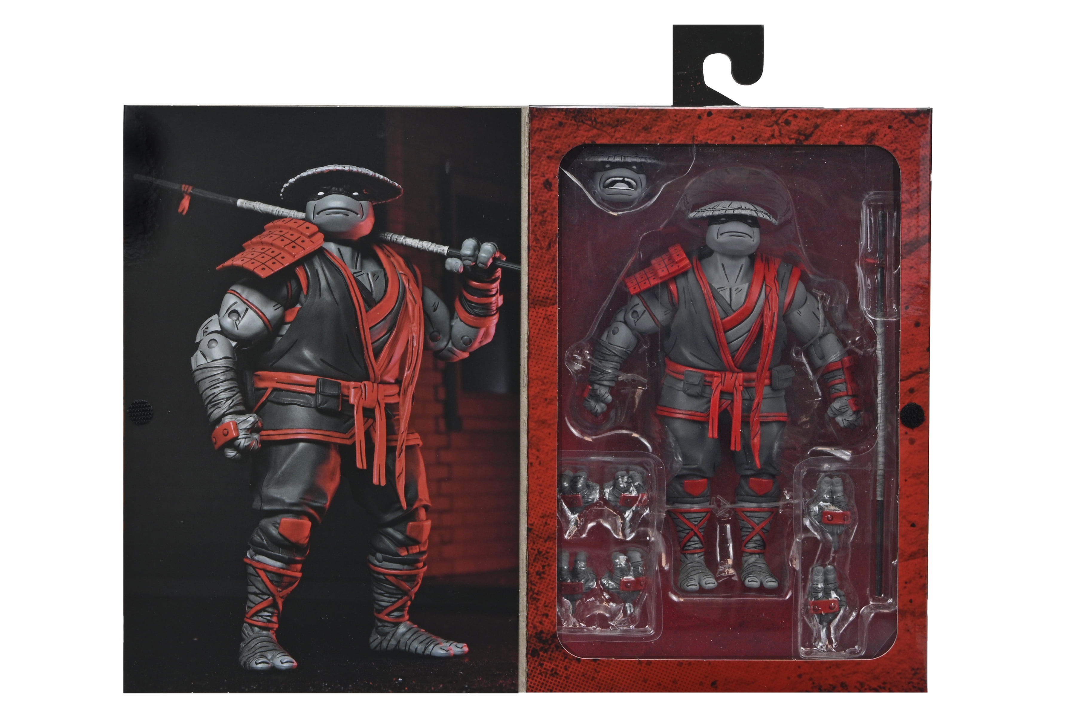 NECA Teenage Mutant Ninja Turtles: The Last Ronin - The Lost Years Donatello Action Figure with Interchangeable Heads and Hands (7")