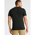 thumbnail image 3 of George Men's & Big Men's Crewneck Pocket Tee with Short Sleeves, Size XS-3XL, 3 of 5
