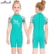 thumbnail image 4 of Buceo vela mojada traje chicas seco rápido stands traje de baño niños manga corta redondo cuello completo traje de neopreno para surfear natación buceo verde m Inevent OD003667-06, 4 of 7
