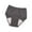 Dark Gray M, variant on Elderly Diaper Soft, Washable, Reusable, Waterproof Underwear Nappy Diaper Cover Incontinence Briefs for Adults Men Women Elderly Seniors , Light Gray L