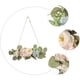 thumbnail image 5 of Artículos de Clarence Decoración de Flores Artificiales Xihbxyly Estilo Corona de Flores Colgante de Pared, 5 of 6